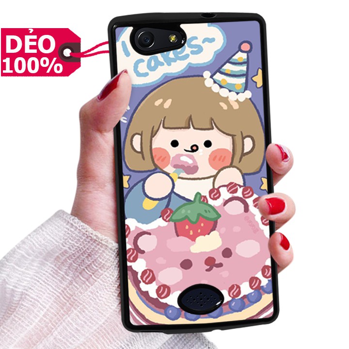 ỐP LƯNG OPPO NEO 5 (A31) / NEO 7 (A33) / NEO 7S HÌNH NỀN CUTE GIRL CHỐNG BẨN, TRẦY XƯỚC