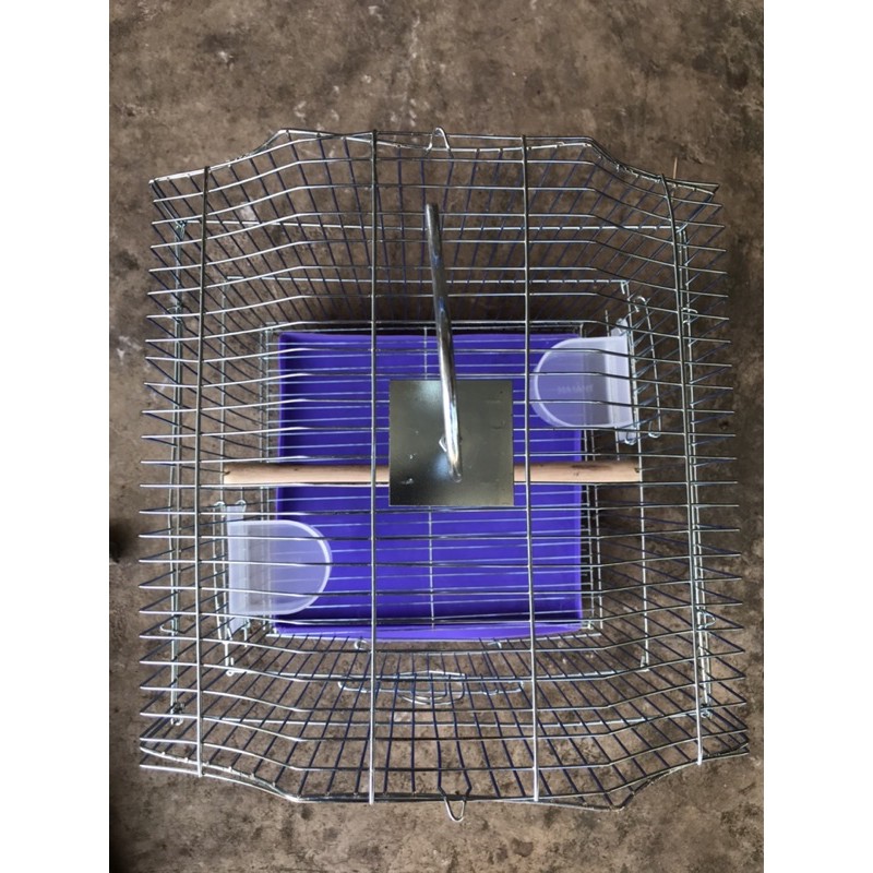 Lồng chim vuông nuôi chim cảnh, sóc, thỏ bọ nhỏ