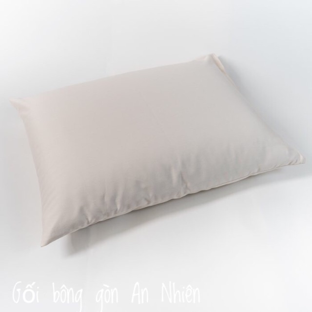 Gối bông gòn tự nhiên cho bé 35x50cm