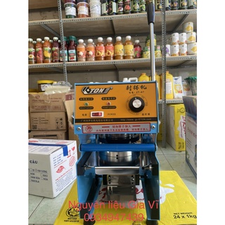 Máy ép miệng ly Chính Hãng Eton D7 , máy dập nắp ly trà sữa từ 350ml đến 700ml