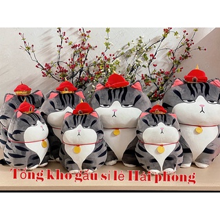 Gấu bông mèo hoàng thượng dễ thương size nhỏ