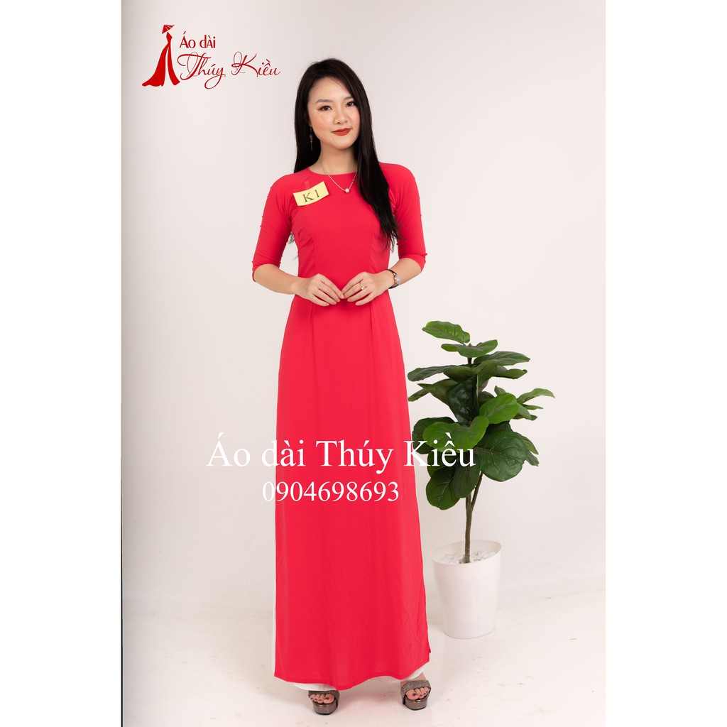 Áo dài thúy kiều PVC