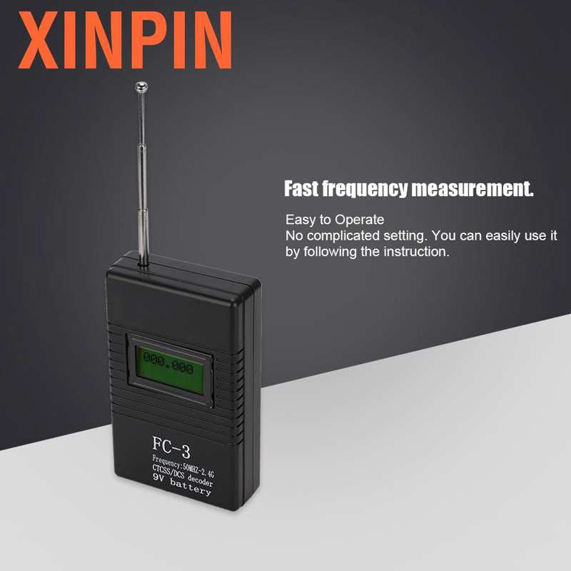 Bộ Đàm Theo Dõi Tần Số Rf 50mhz-2.4g Kèm Phụ Kiện