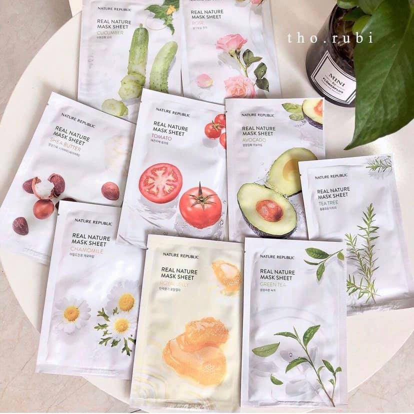 Mặt nạ giấy Nature Republic Real Nature Mask Sheet