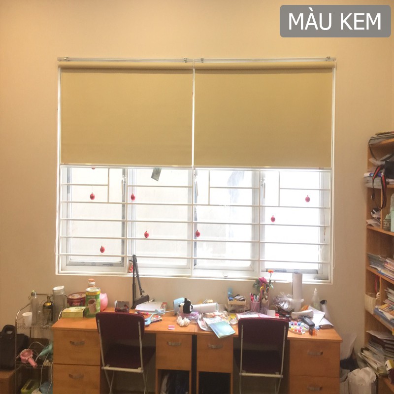 Rèm cửa sổ kéo dây, Mành rèm cửa cuốn chống nắng 205k/m2
