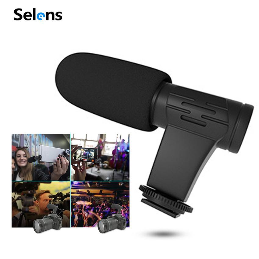 Selens Bộ Giá Đỡ Điện Thoại Ổn Định + MIC-06 Mini 3.5mm Chuyên Dụng