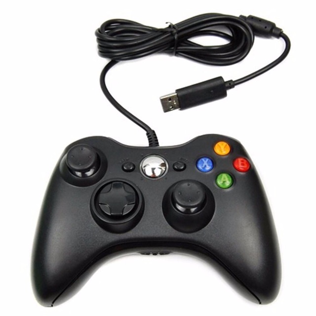 Tay Cầm Chơi Game Có Dây Microsoft Xbox 360 100% Chính Hãng