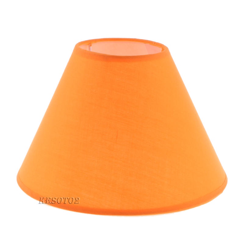 Màn chụp đèn bằng vải màu đen trang trí phòng ngủ/văn phòng