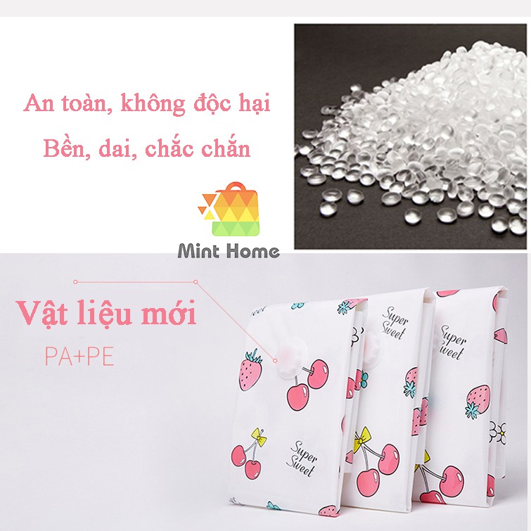 Túi hút chân không đựng quần áo, chăn màn từ 1kg đến 10kg