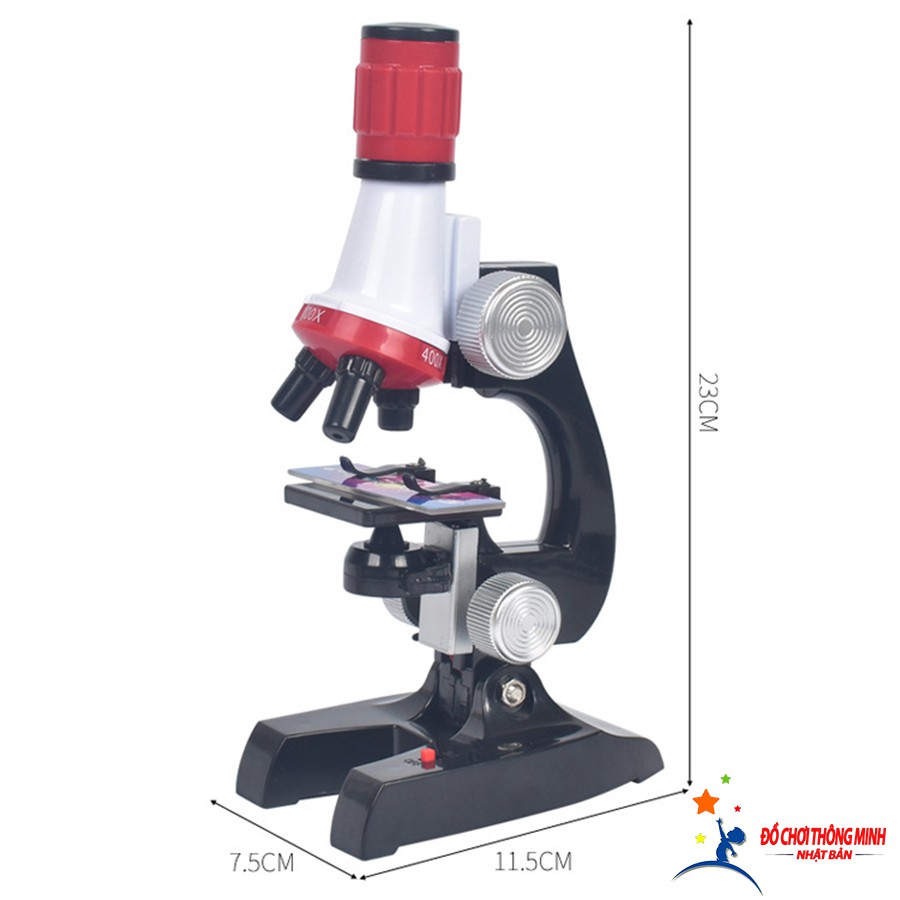 Kính hiển vi điện tử sinh học 100x - 1200x cho trẻ em cao cấp năm 2021- Microscope