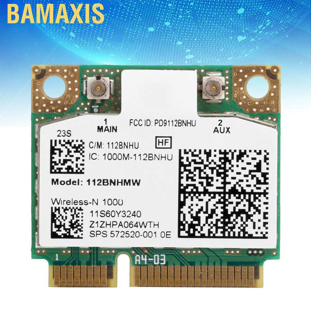 Card Mạng Không Dây Bamaxis 1000 112bnhmw 300mbps 802.11b / G / N Mini | BigBuy360 - bigbuy360.vn