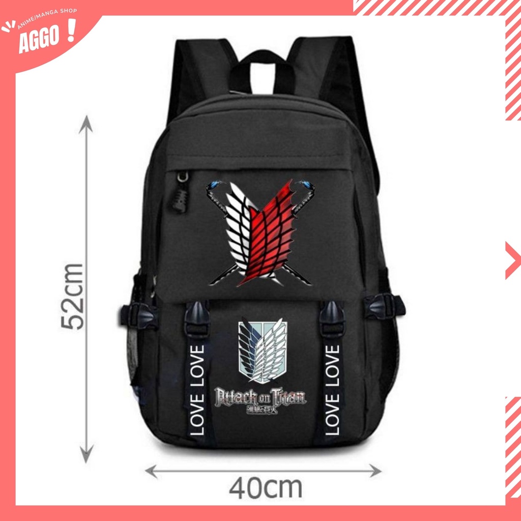 Balo Đi Học Anime Attack On Titan  Cực HOT