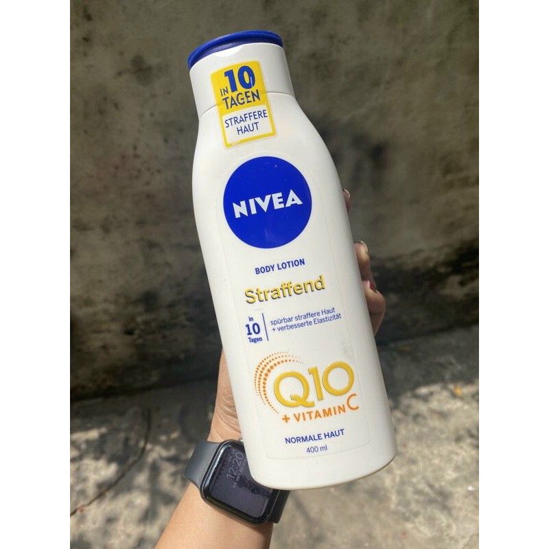 👯‍♀️👯‍♀️🇩🇪Body Lotion NIVEA Q10 + VITAMIN C Đức 400ml