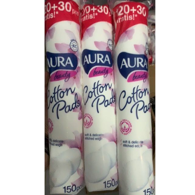 Bông tẩy trang Aura