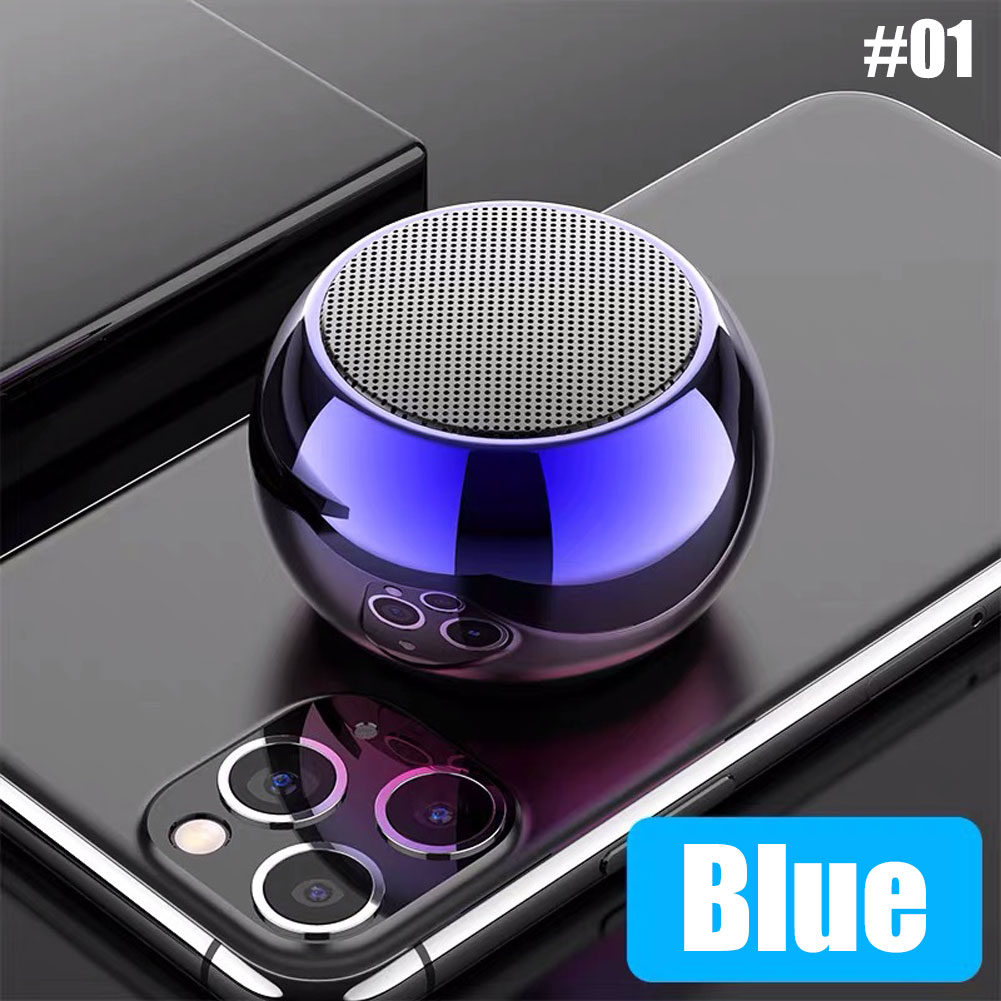 Rạp hát tại nhà Loa siêu trầm Mini Bluetooth Loa di động không dây True Loa âm thanh nổi Bass mạnh mẽ