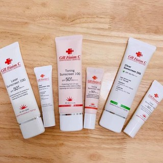 (Xanh - Đỏ - Hồng) Kem Chống Nắng Cell Đỏ, Cell Xanh - Kem Chống Nắng Cell Fusion C
