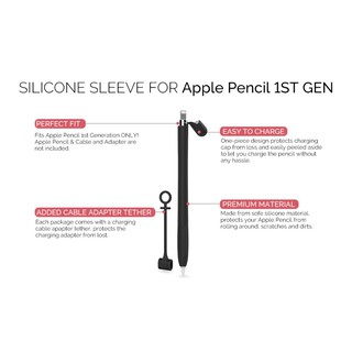 Vỏ silicon bảo vệ  dành cho Apple Pencil 1