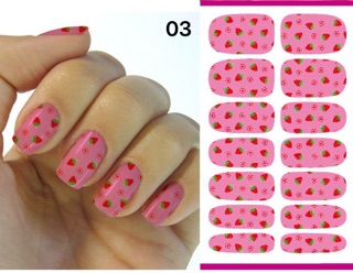 Nail xăm nước 3D full móng