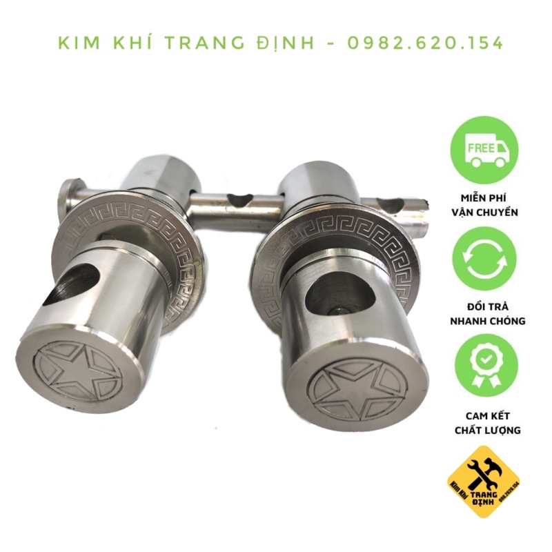 Bộ Khoá Chuỳ Inox 304 (inox đặc)