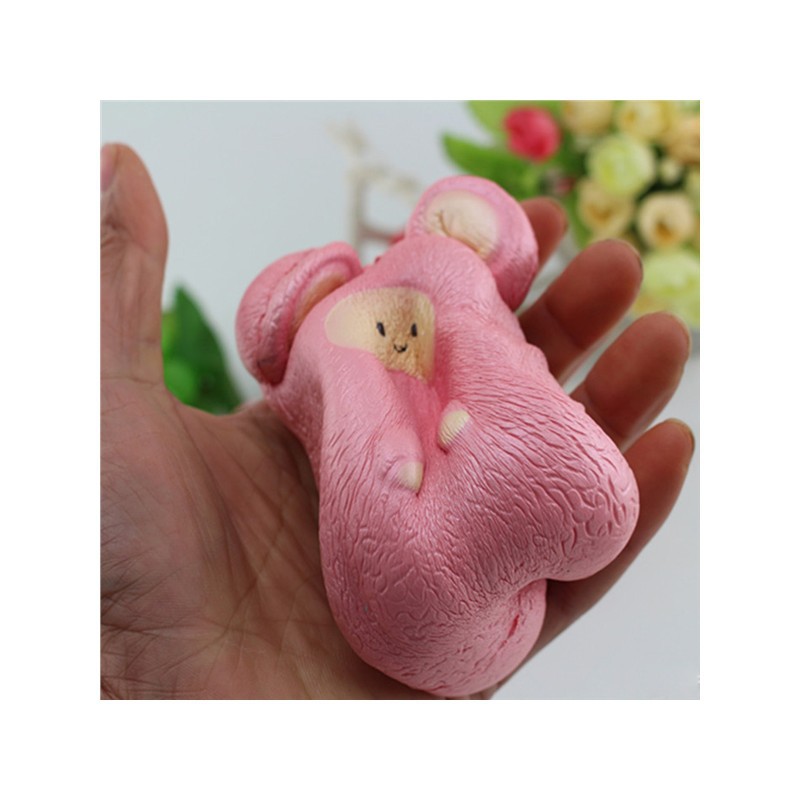 Đồ chơi bóp mềm squishy làm từ PU 11cm hình chuột đáng yêu