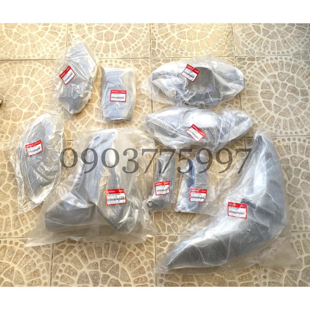 Bộ vỏ nhựa SUPER DREAM không tem, Dàn áo SUPER DREAM không tem