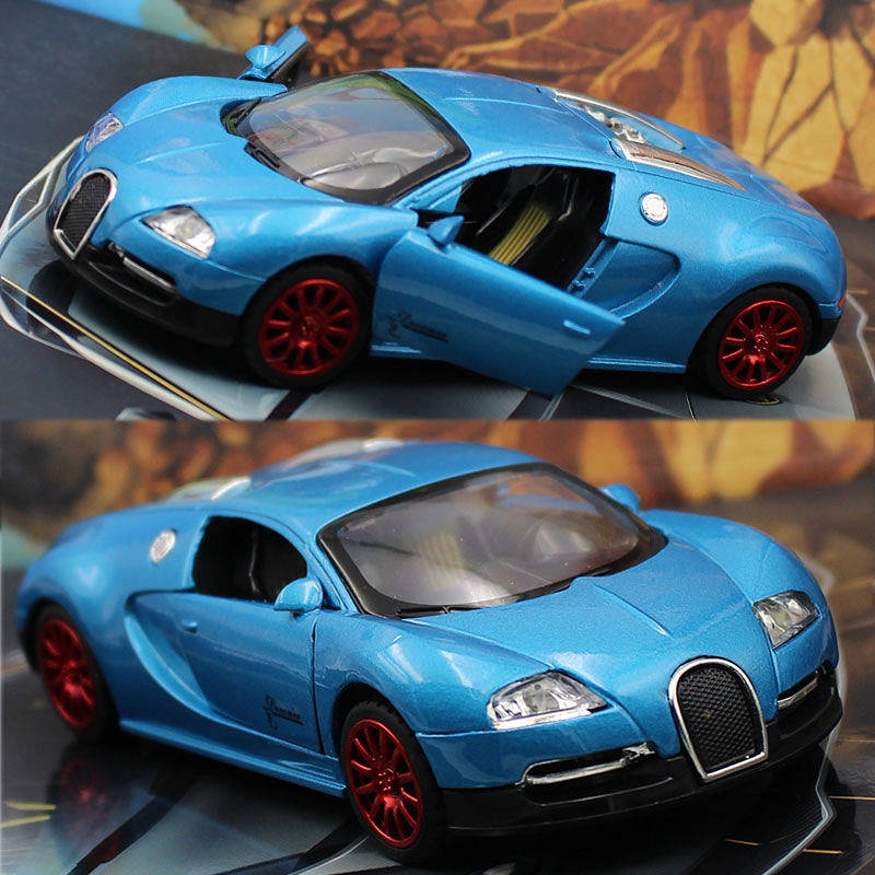 Tesla Modelx3 Alloy Car Model Bugatti Sound and Light Warrior Six-Door Gull Wing Door Eating Chicken Same Style car accessories 4NzH