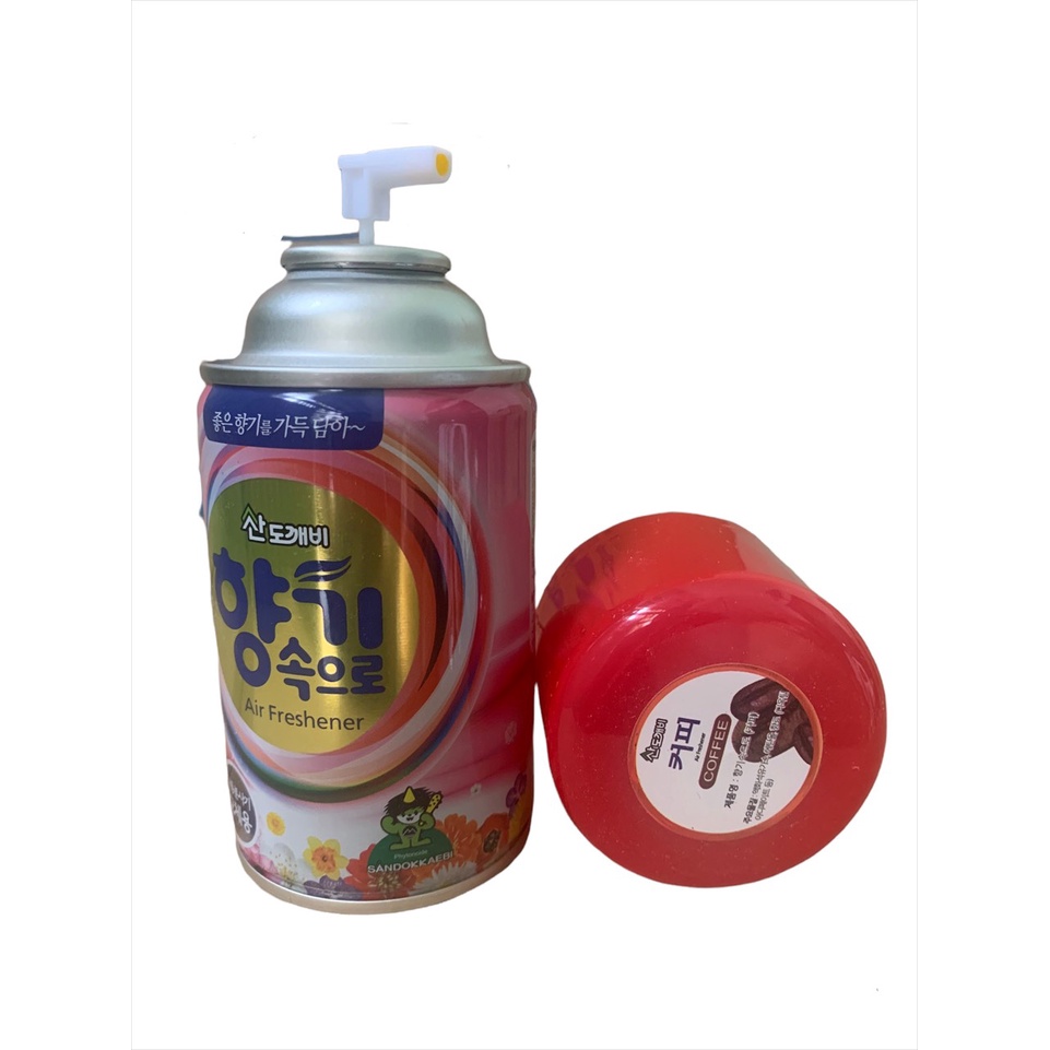 Chai xịt thơm phòng Sandokkaebi hương cafe