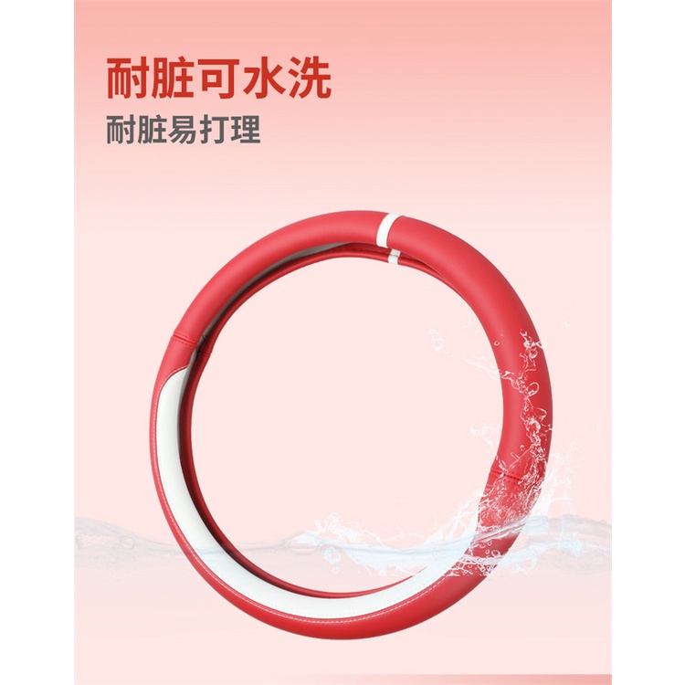 Xe hơi bọc da sợi carbon bọc vô lăng Phụ kiện nội thất 38cm cho Toyota CHR Vios Yaris Camry Corolla Car Styling