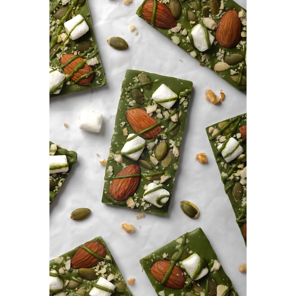 Thanh sô cô la Bark hạt và trái cây sấy Chocoline (20gr)