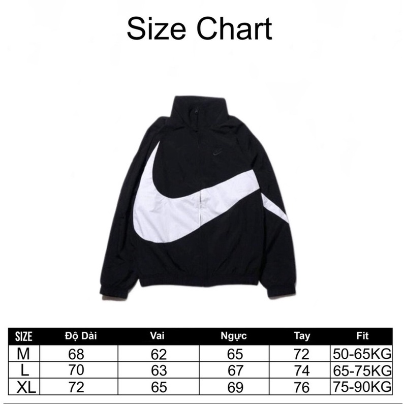 Áo khoác Nike cao cấp Áo khoác Nike mới nhất