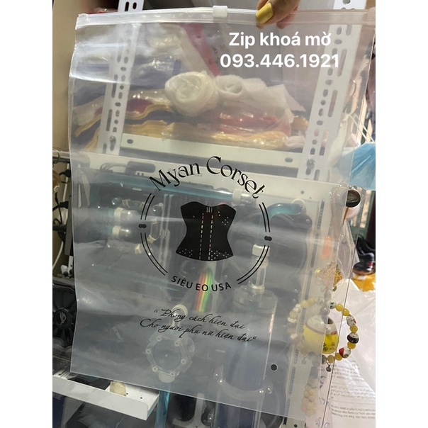 1kg túi zip có khoá kéo không in, túi zip mờ, túi zip khoá trong trong, túi zip đựng quần áo chống bụi