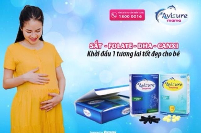 Avisure Mama - Vitamin tổng hợp tối ưu cho phụ nữ mang thai