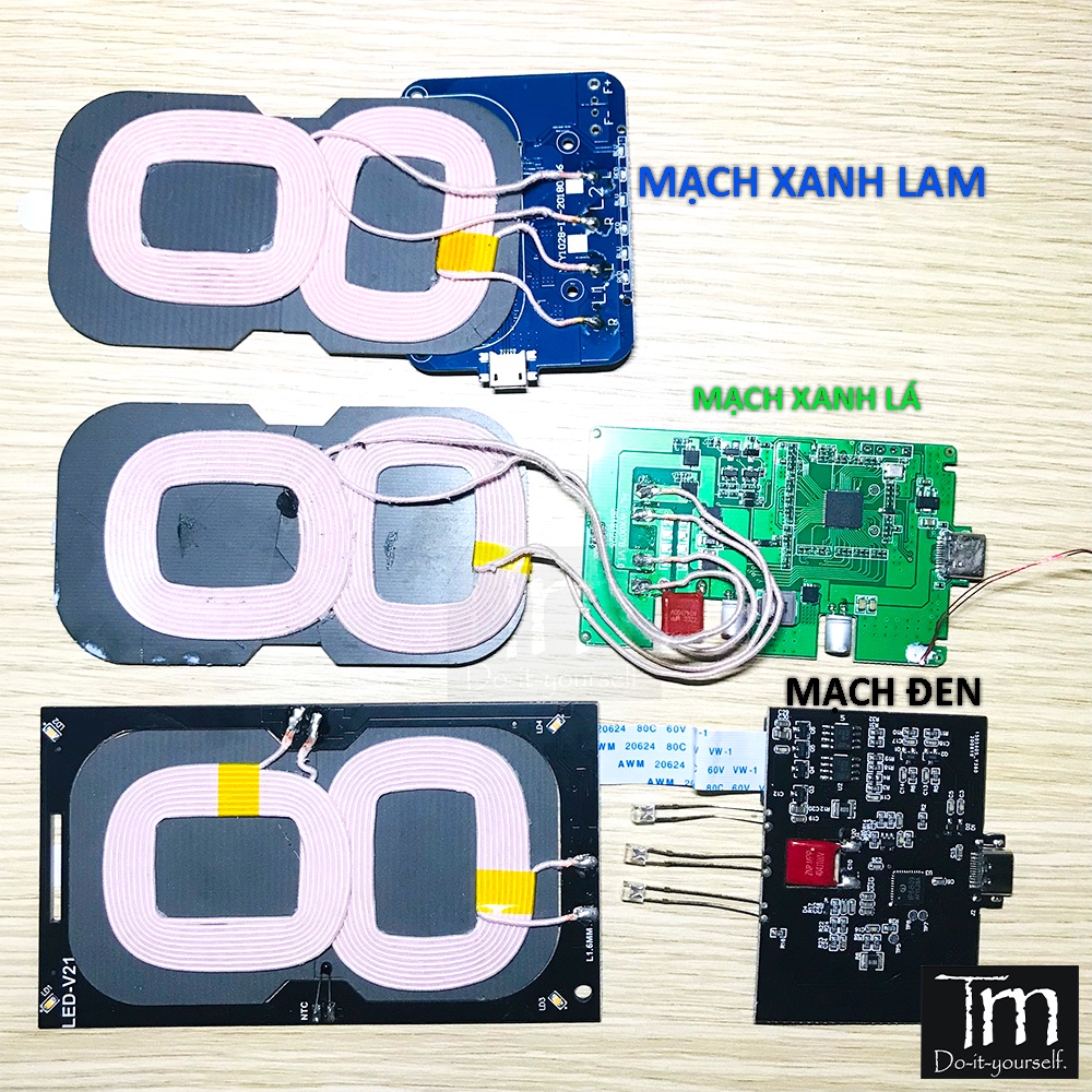 Đế Sạc Nhanh Không Dây Qi 5W/10W/15W