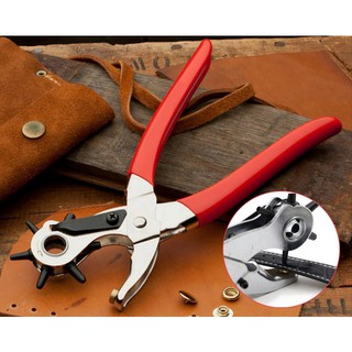 Kìm bấm lỗ dây nịt bóp túi xách trợ lực - kìm bấm lỗ dây lưng loại tốt