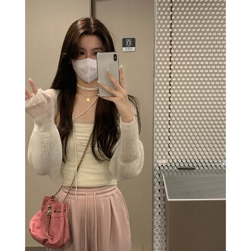 Cocory vn Áo Khoác Cardigan Dài Tay Chống Nắng Thời Trang Mùa Hè Cho Nữ