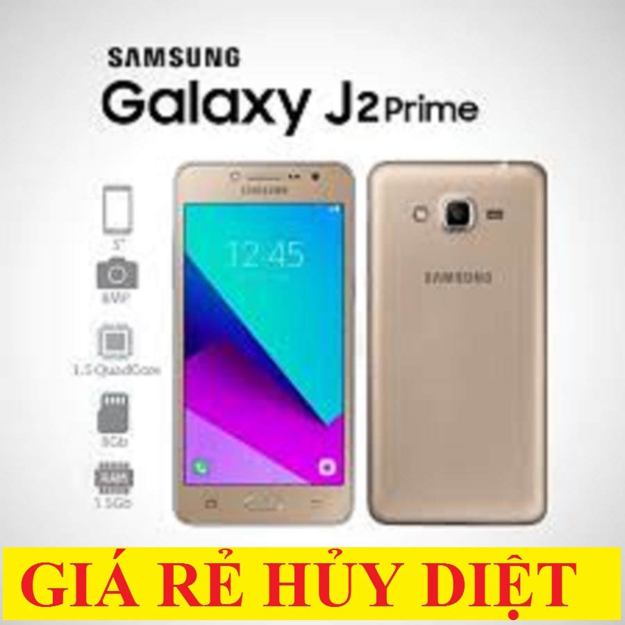Điện thoại Samsung Galaxy J2 Prime 2sim Chính Hãng, cài full Youtube Zalo Tiktok chất lừ - BNN 03