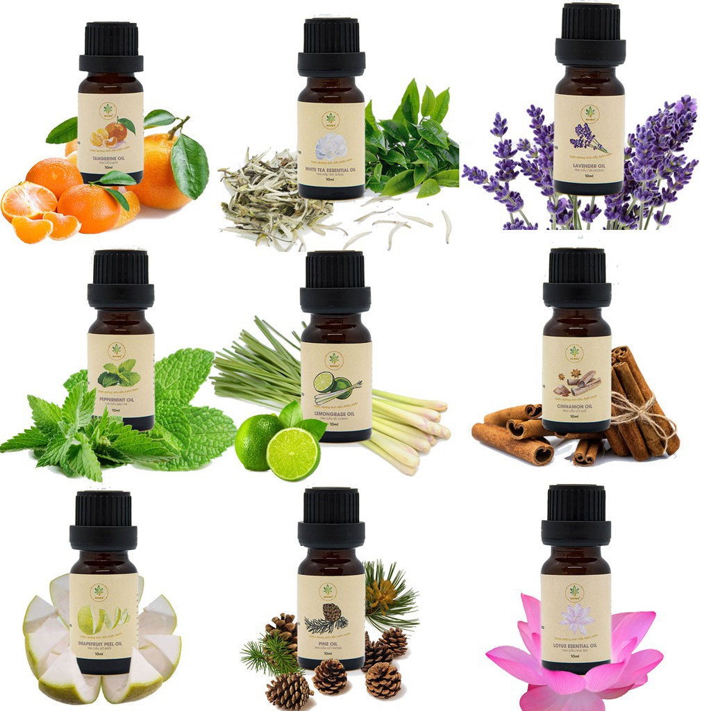 Tinh dầu HEIWA nguyên chất nhập khẩu Ấn Độ, có giấy kiểm định, thơm phòng, treo xe, đuổi muỗi hiệu quả.
