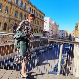 Áo da 2 màu chất đẹp