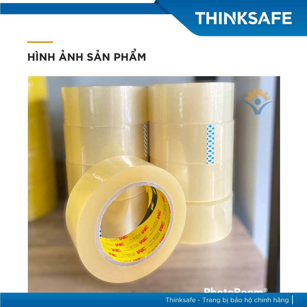 Băng keo 1 mặt 3M 309, dán thùng xốp, carton (48mm x 100m)- Thinksafe