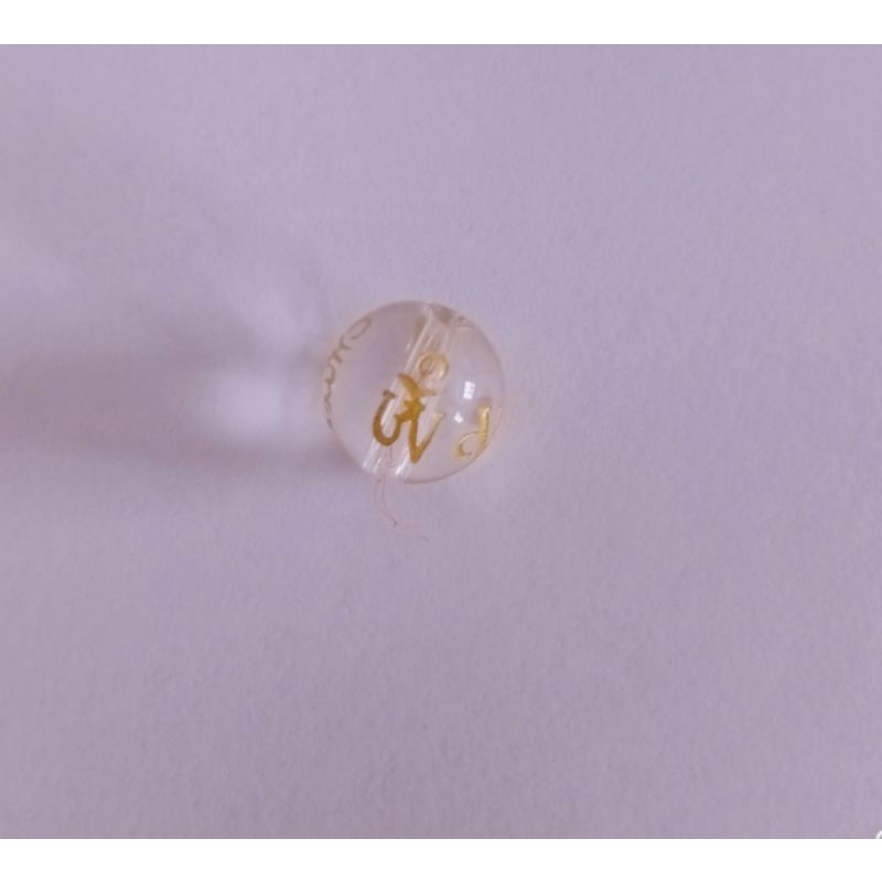 Hạt làm handmade khắc chú Ommani chú đại bi nhiều màu