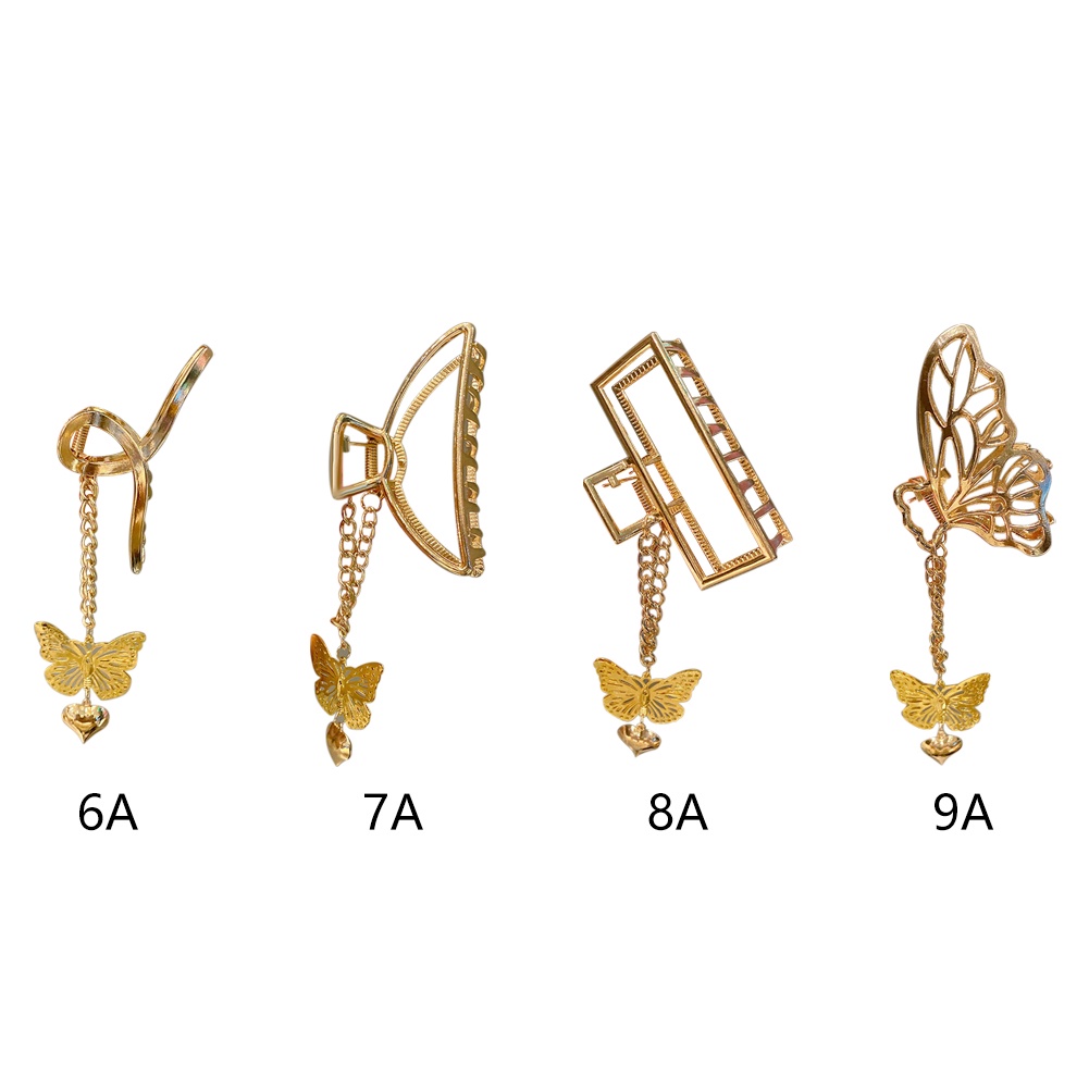 Kẹp tóc bằng hình bướm xinh xắn thiết kế đáng yêu dùng trang trí