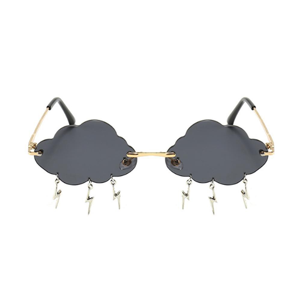 Kính Mát Hình Dạng Đám Mây Phong Cách Steampunk Q9T1 gentle monster