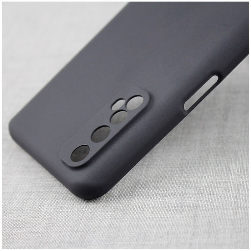 Ốp điện thoại TPU silicon mềm màu đen cho Realme 7 Pro Realme7