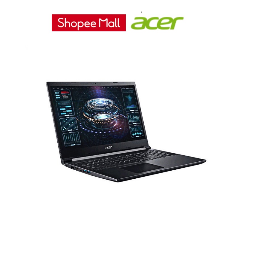 Laptop Aspire 7 2021 A715-75G-58U4 (NH.Q97SV.004)/Intel Core i5-10300H(up to 4.5Ghz, 8MB)/RAM 8GB/ 512GB SSD