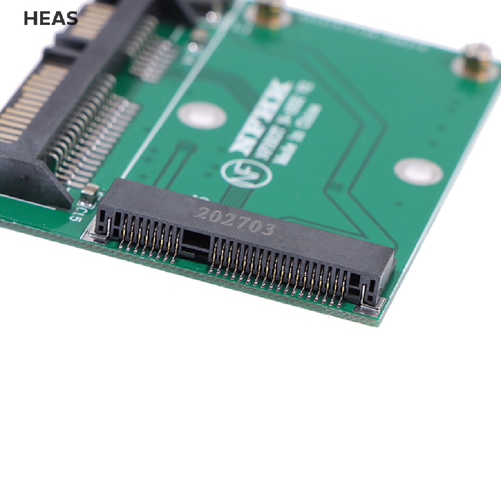 He Standard MSATA SSD to 2.5 Inch SATA Adapter Converter Card Board Laptop Desktop id