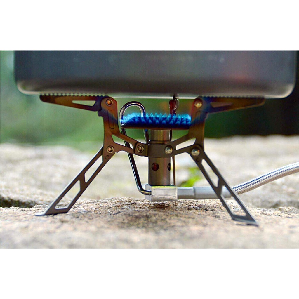 Bếp Gas Mini Du Lịch Dã Ngoại Titanium Fire Maple Blade 2 Cao Cấp Siêu Gọn Nhẹ