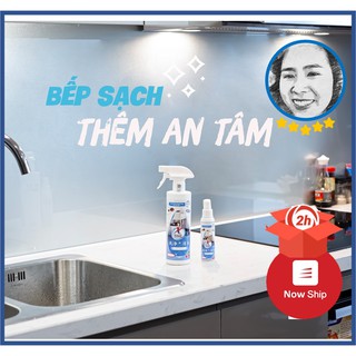 [CHÍNH HÃNG] XWASH BẾP khử mùi diệt khuẩn bếp, tủ lạnh, thớt, làm sạch bếp, sofa