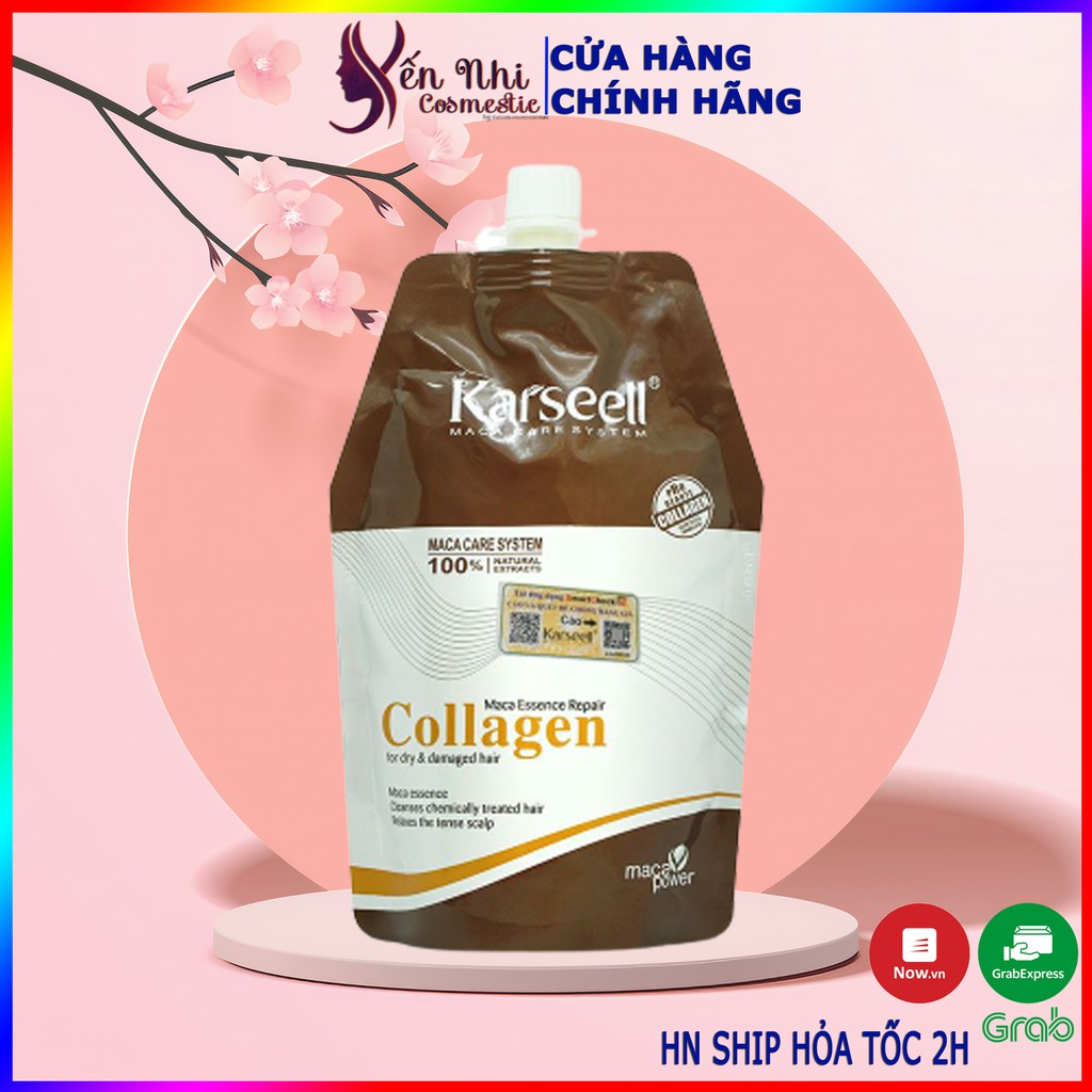 ✅[ Karseell - CHUẨN CHÍNH HÃNG ] Hấp tóc - ủ Tóc - Collagen Karseell - Karseell Maca