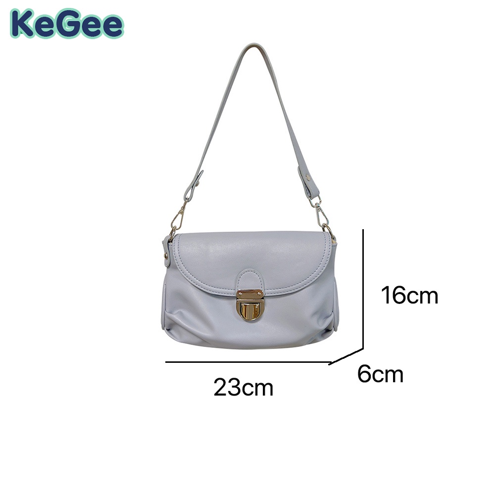 Túi Xách Da PU Đeo Chéo Thời Trang Hàn Quốc Cho Nữ