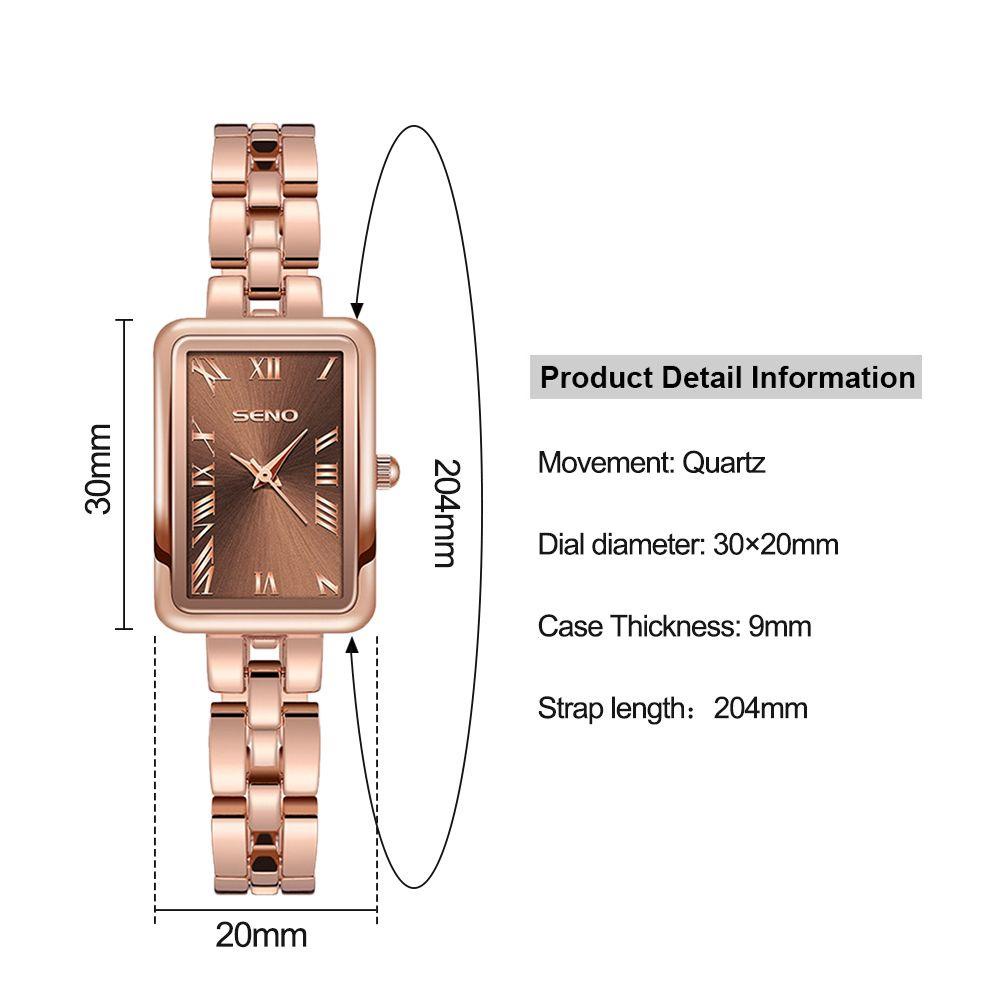 MELODG Đồng Hồ Quartz Thiết Kế Mới Đơn Giản Thời Trang Dành Cho Nữ